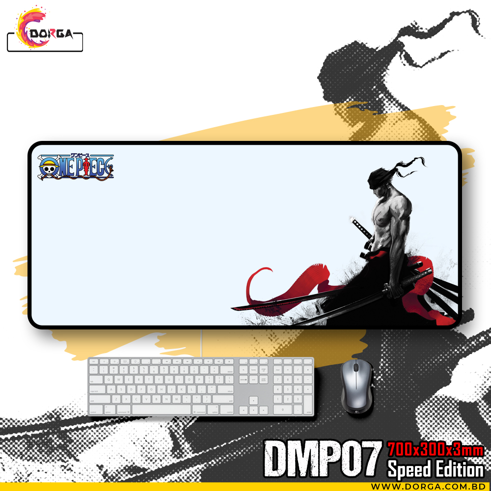 One Piece Zoro DMP07 Extended Rubber Cloth Gaming Mouse pad – Dorga